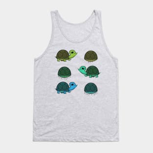 Turtle nap Tank Top